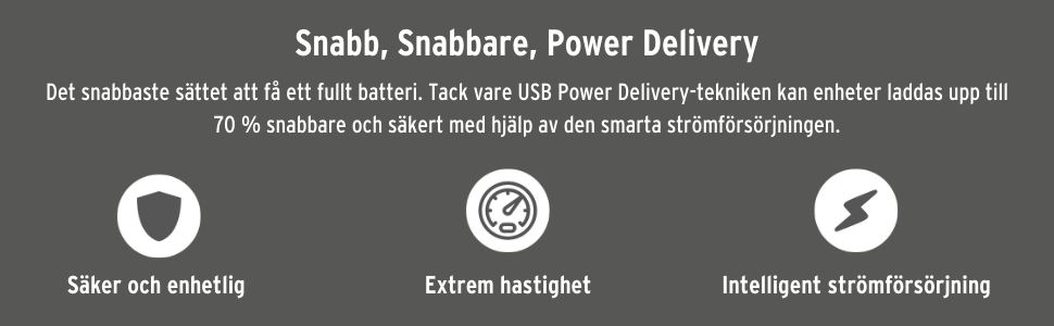 Snel opladen met USB C - snelladers met Power Delivery van brennenstuhl®